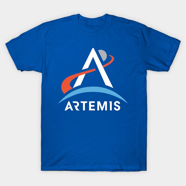 Copy of NASA Artemis missions to the moon. T-Shirt by labstud